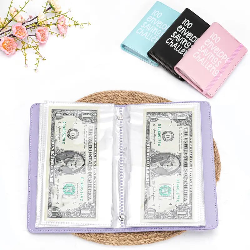 Product Introduction of 100 Days Money Saving Challenge Coin Envelope BudgetStorage Book - Binding Covers With Daily Savings Tracker,Habit-Forming System, And Cash Savings Goal Of $5050Develop A Consistent Savings Habit 2 Product Introduction of 100 Days Money Saving Challenge Coin Envelope BudgetStorage Book - Binding Covers With Daily Savings Tracker,Habit-Forming System, And Cash Savings Goal Of $5050Develop A Consistent Savings Habit 2