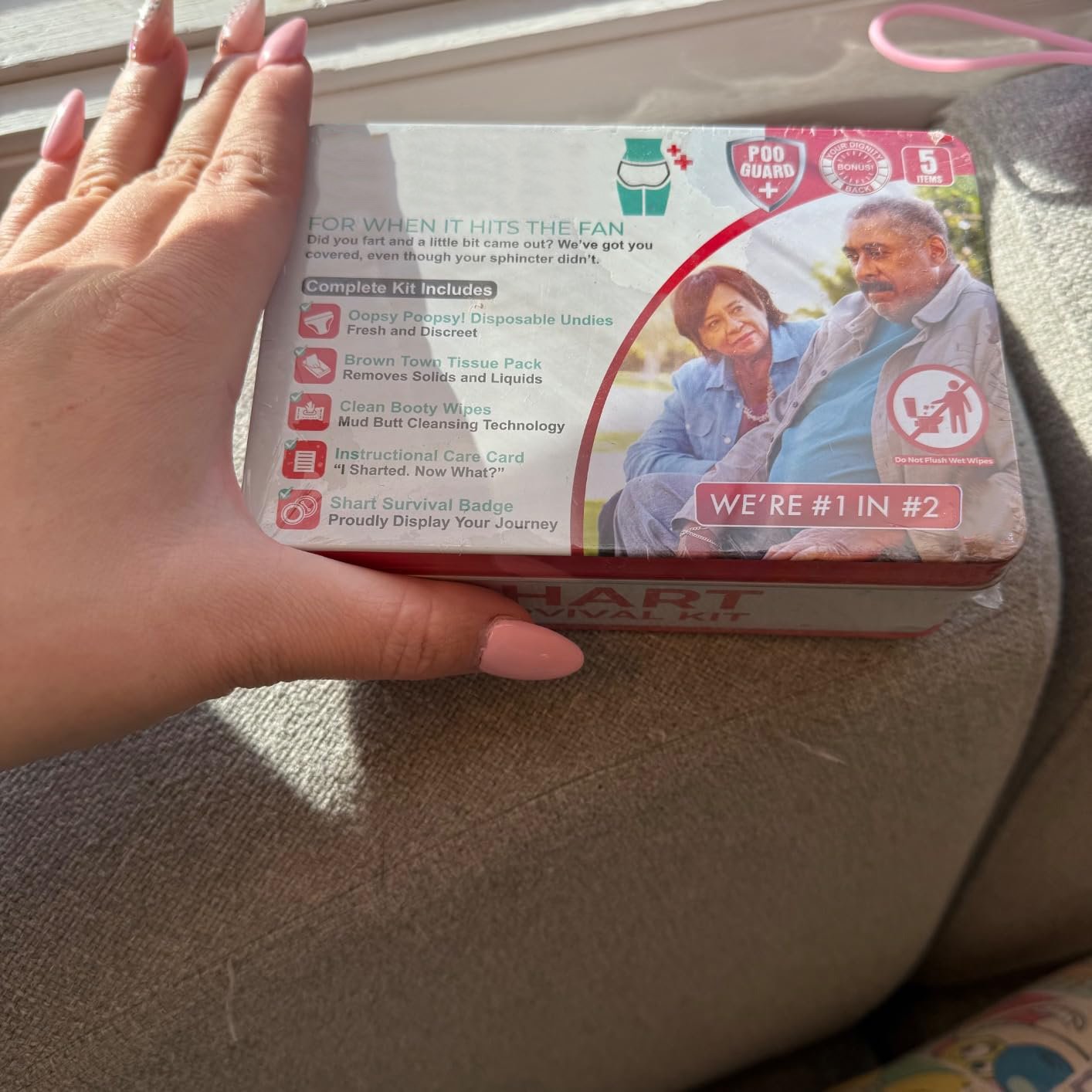 💩 Oops Emergency Kit – When Disaster Strikes, Be Ready