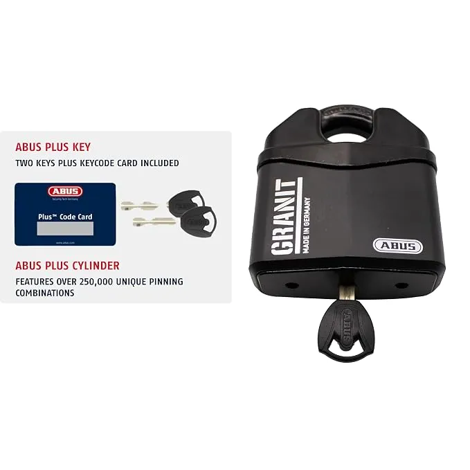 ABUS GRANIT closed shackle padlock