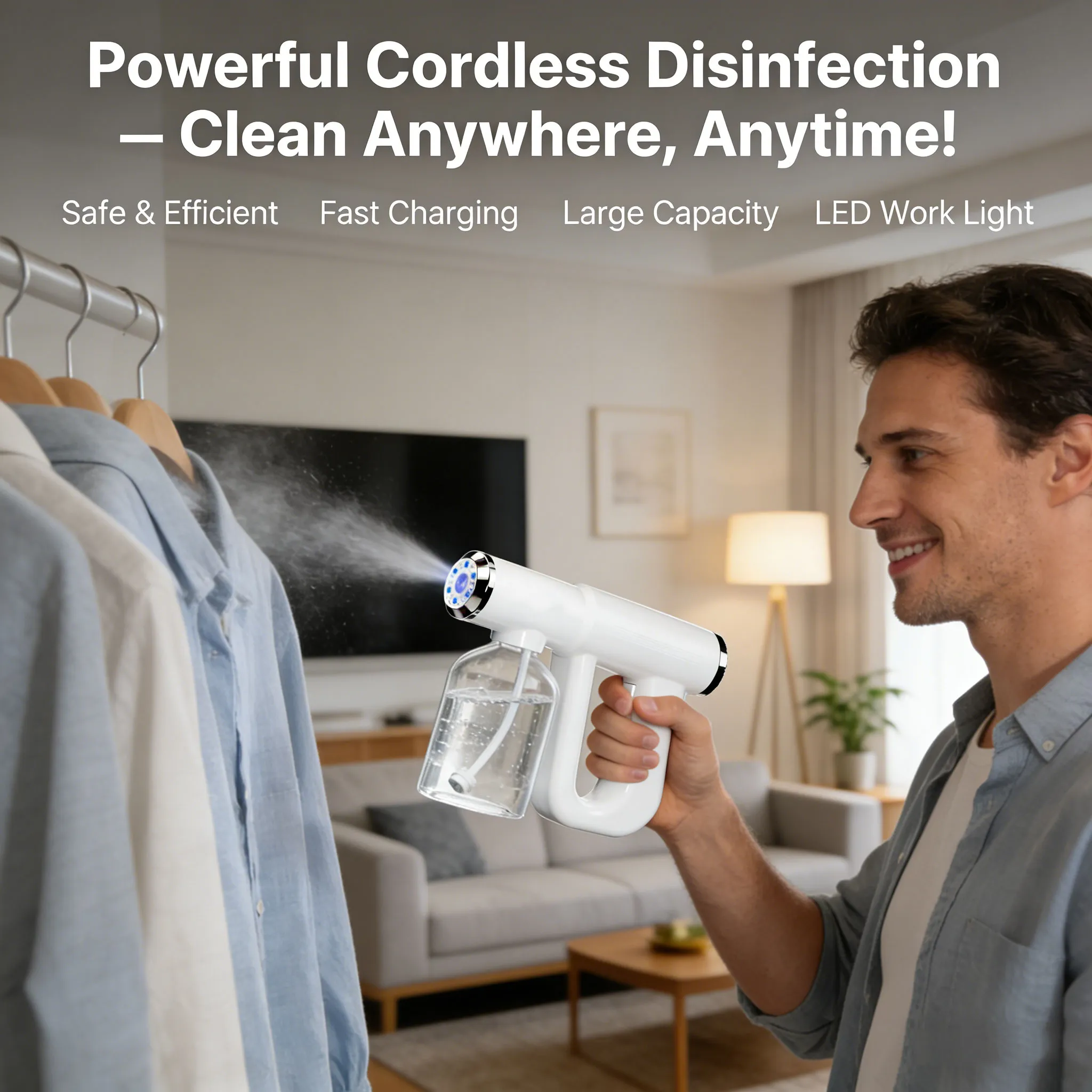 Disinfector Machine Cordless Disinfectant Sprayer