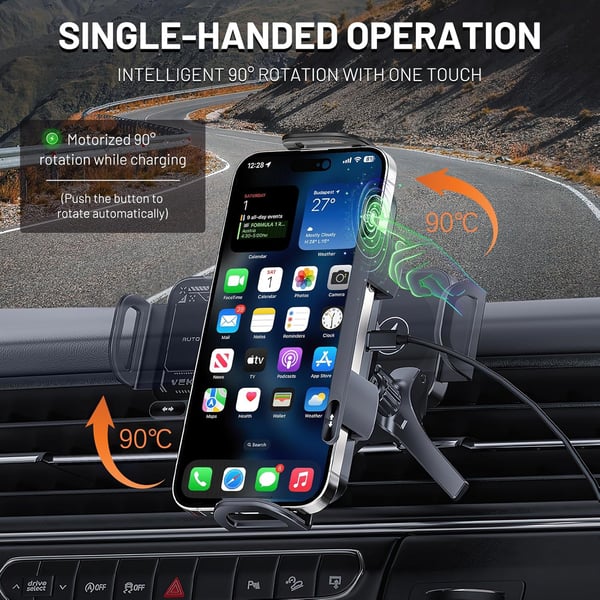Mobile Phone/Pad Holder - Tampak Samping