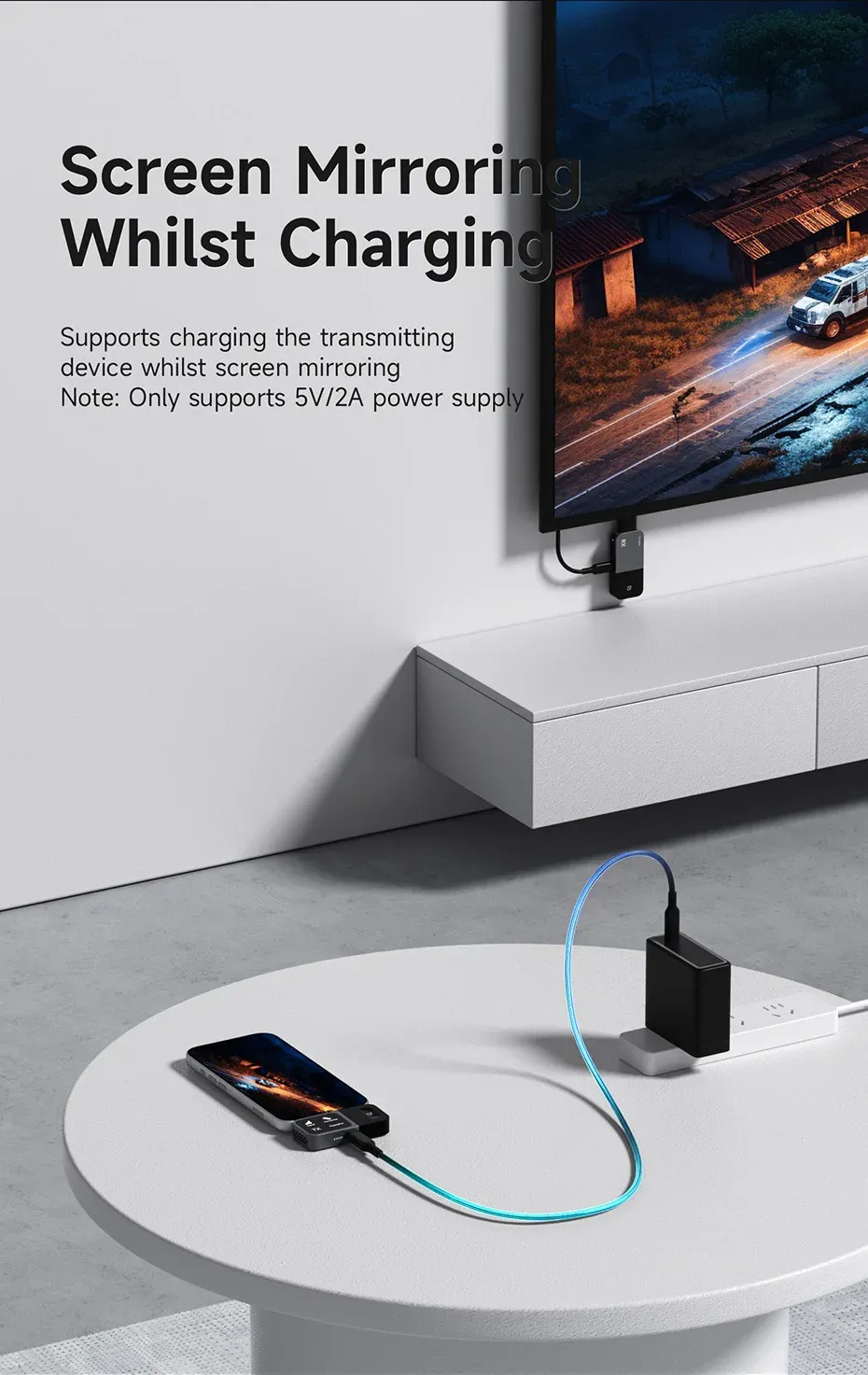 Hagibis GA10 Wireless Display Adapter USB-C Transmitter & HDMI Receiver Hagibis GA10 Wireless Display Adapter USB-C Transmitter & HDMI Receiver
