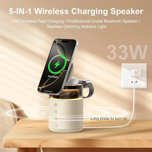 BLKE Max wireless charging speaker