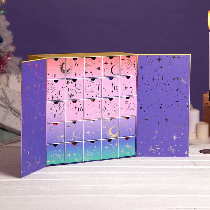 Crochet advent calendar yarn and creative surprises