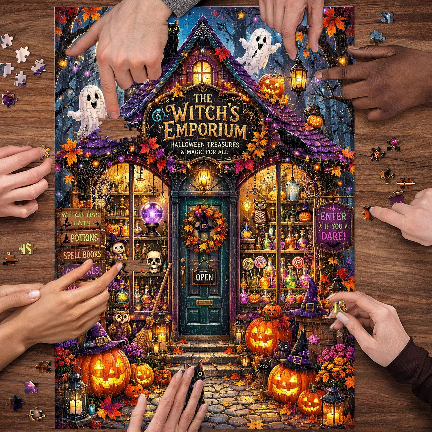 Halloween decor puzzle