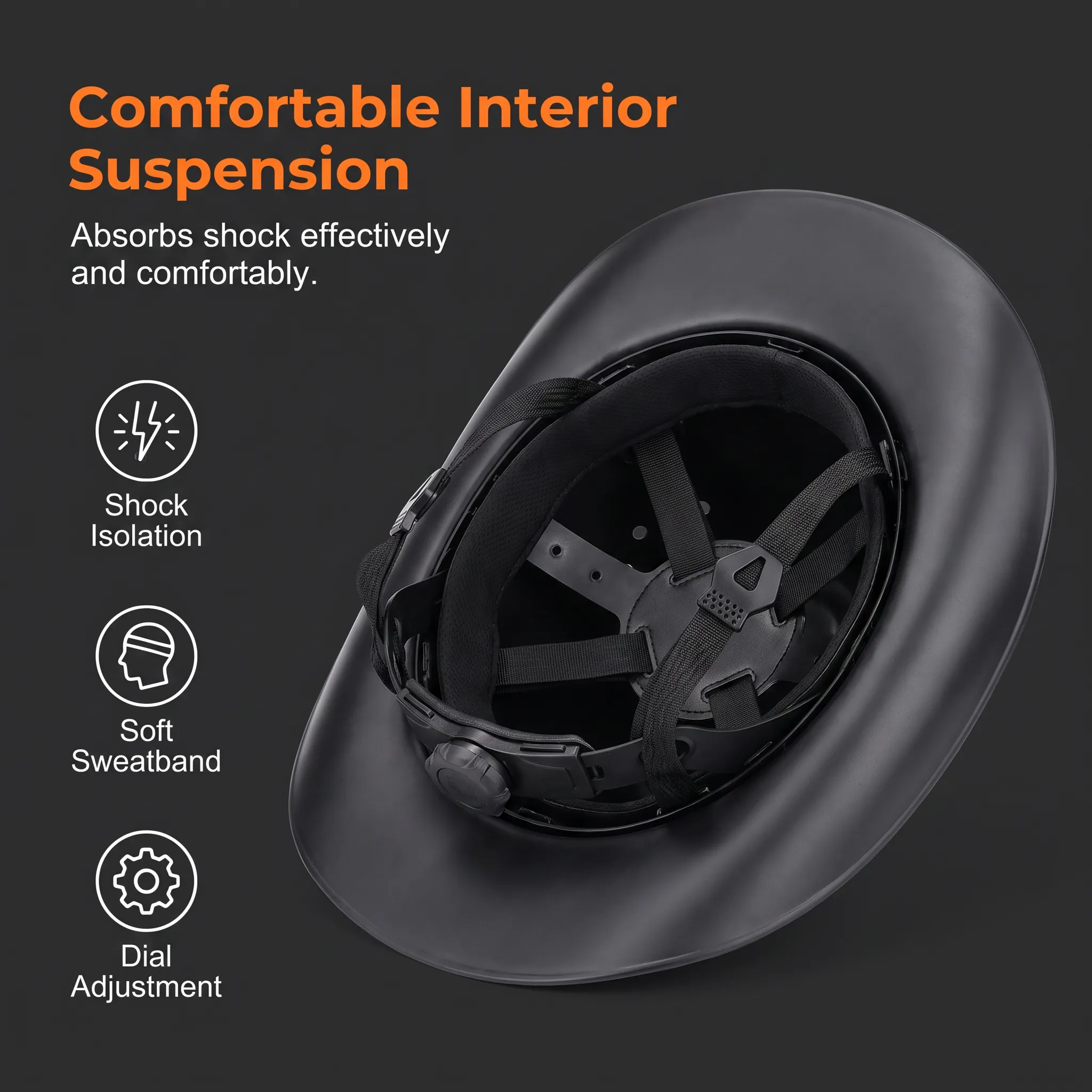 Comfortable interior suspension