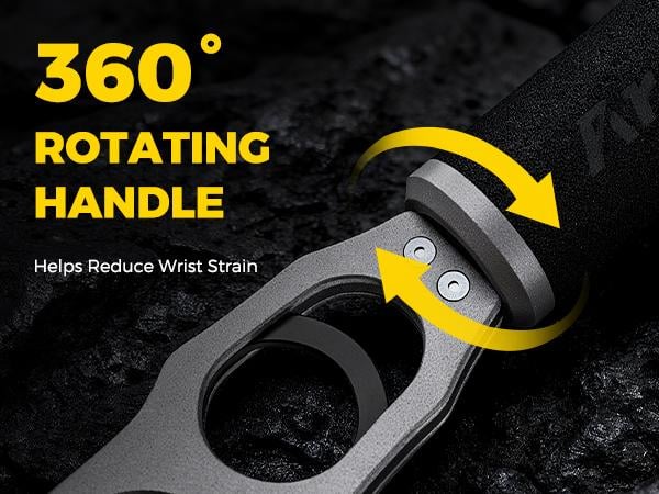 ArcPro Fish Gripper with Scale, Aircraft-Grade Aluminum Alloy Fish Lip Gripper 2-in-1 , 40lb Heavy-Duty & Non-Slip 360° EVA Swivel Handle, Corrosion-Resistant Fish Holder, Fresh/Saltwater