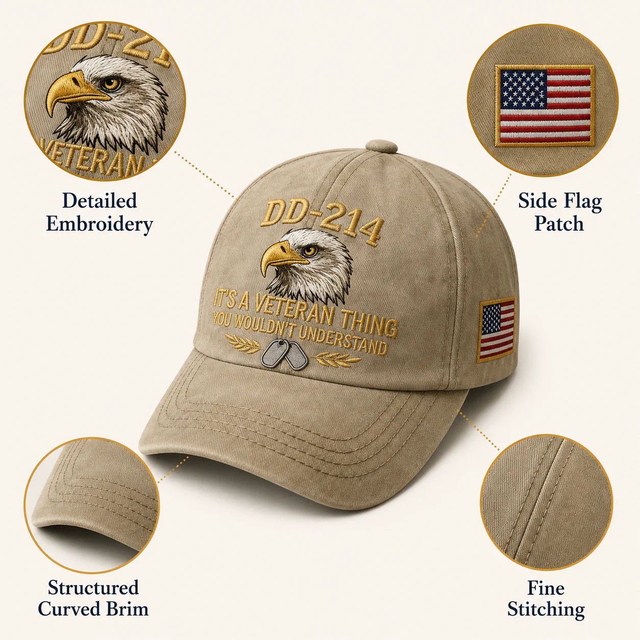 Premium Embroidery Detail