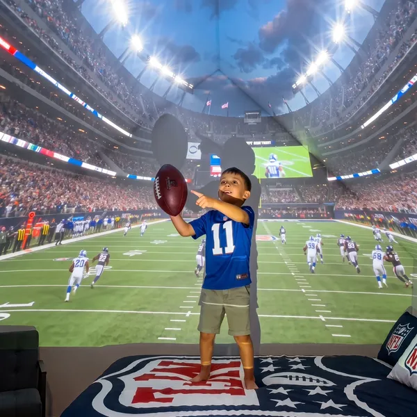 NFL Game Day Projector visual