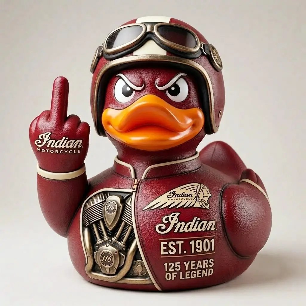 Middle Finger Duck Figurine