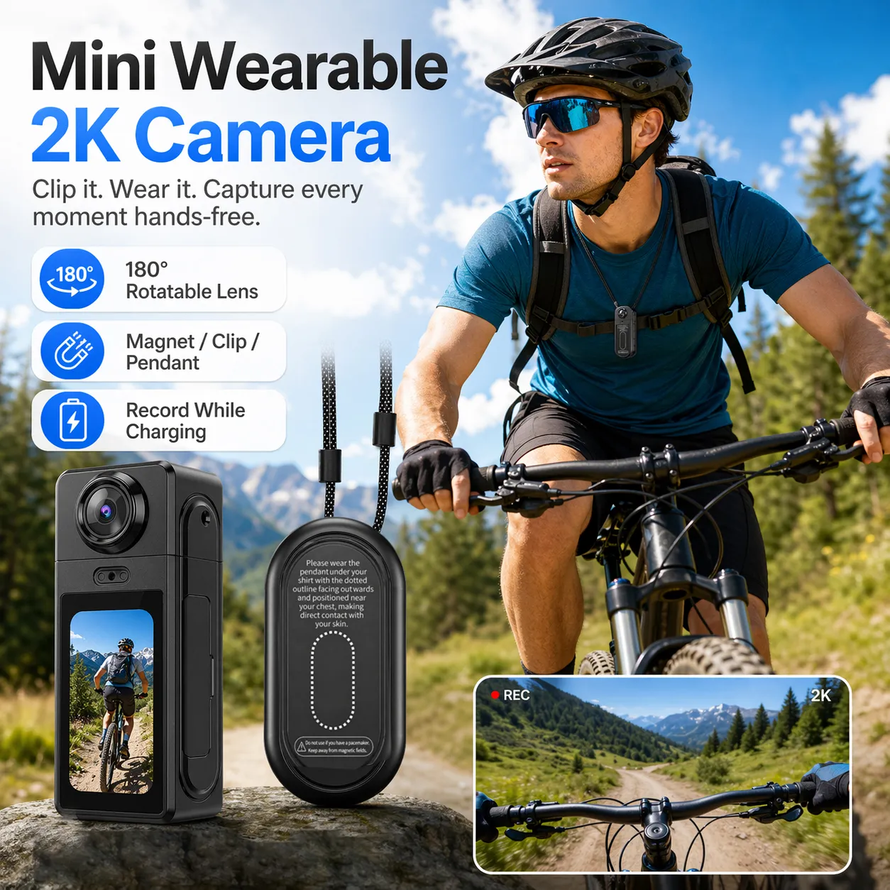 Thumb‑Sized Wearable Camera