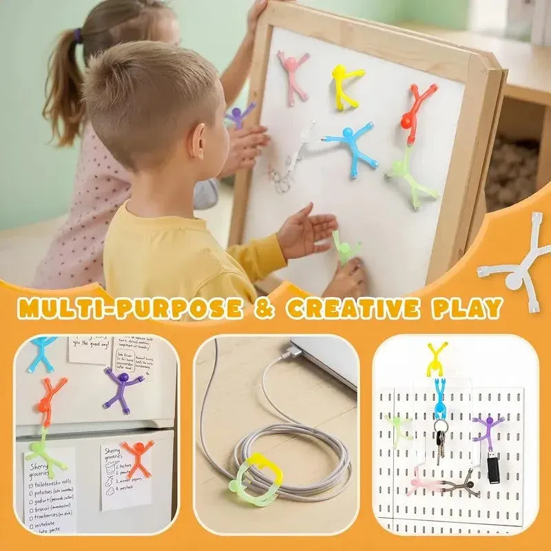 Magnetic silicone figure set gift