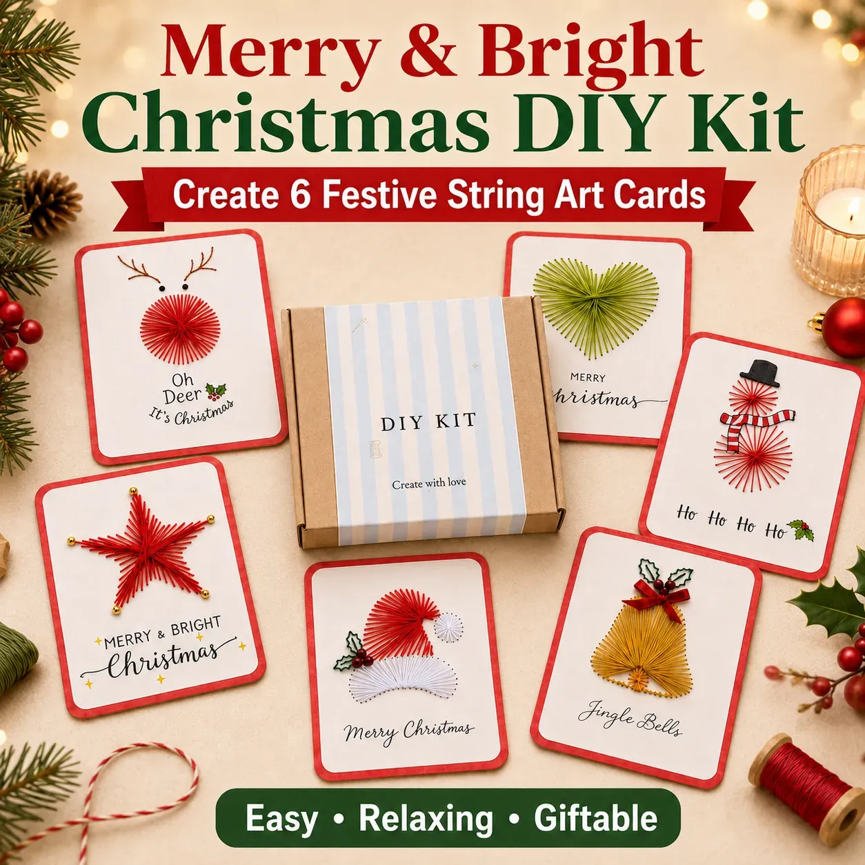 Merry & Bright Christmas DIY Kit