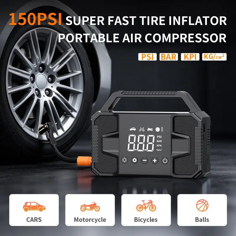 4-in-1 portable emergency power bank