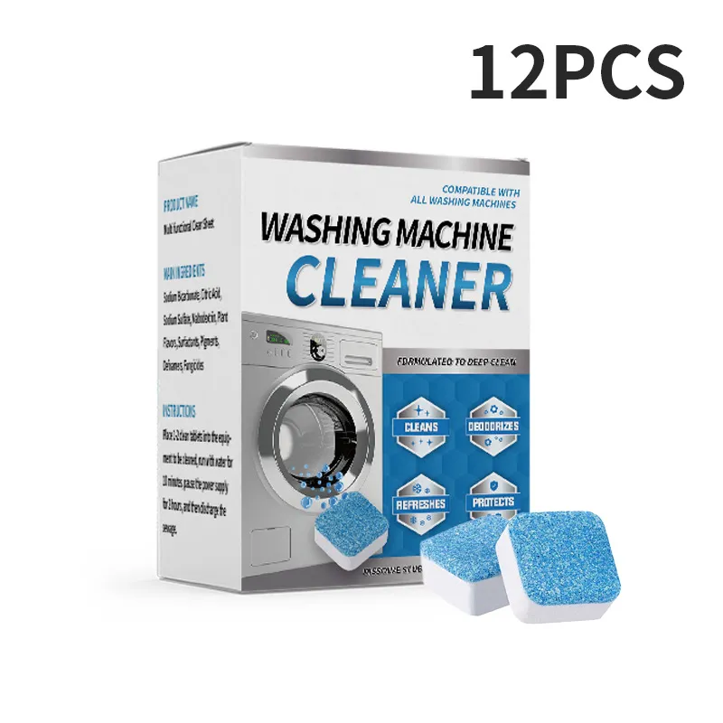 🔥Washing Machine Cleaner Descaler 12 Pack - Contrastuse