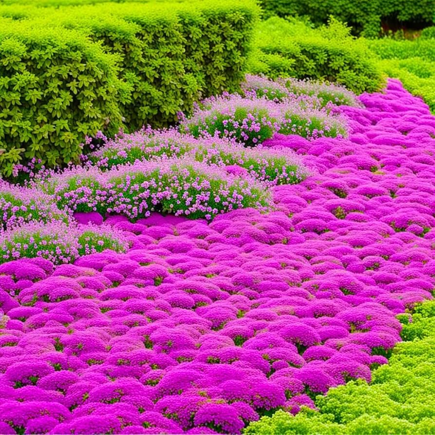Amazon.com : Creeping Thyme Seeds for Planting - 20000+ Magic Creeping  Thyme Seeds Ground Cover Plants Heirloom Flowers Non-GMO Perennial Thymus  Serpyllum Seeds : Patio, Lawn & Garden