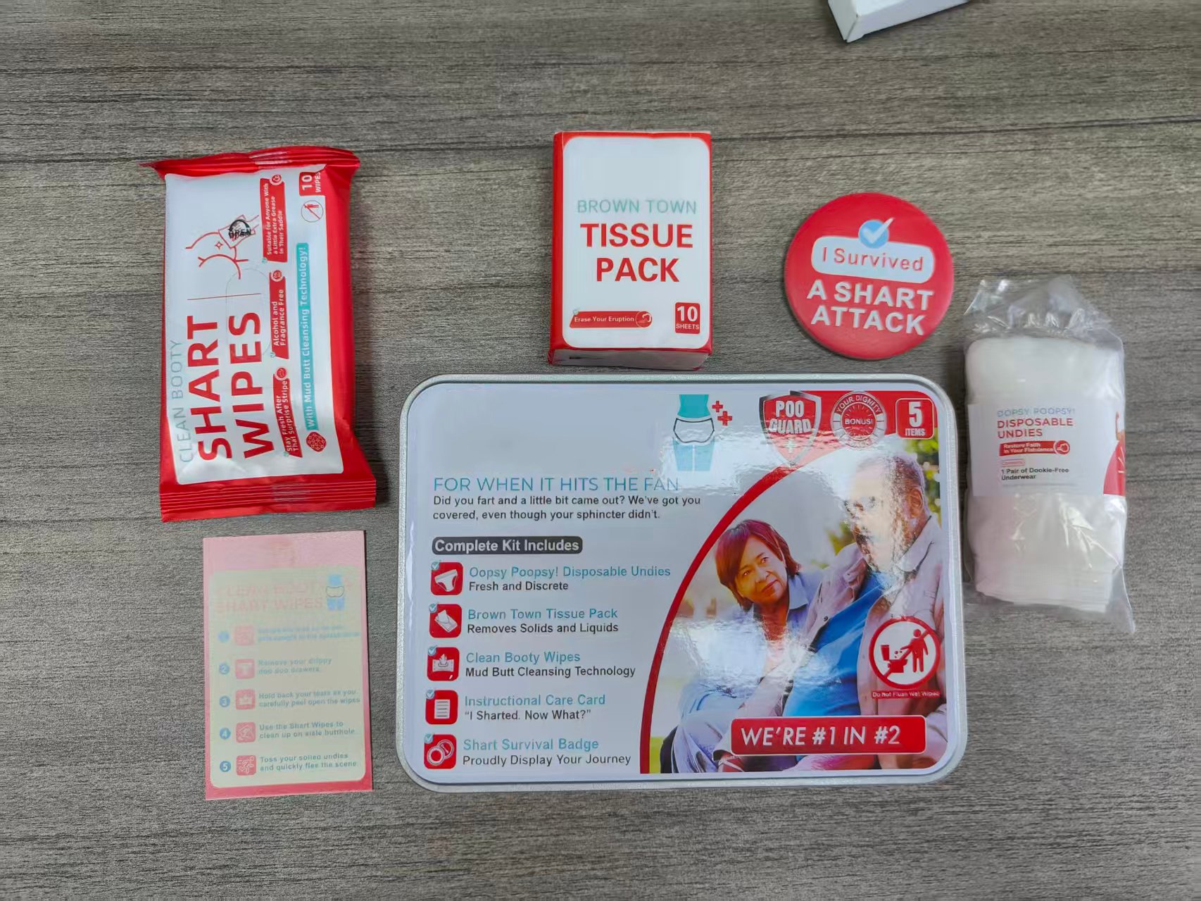 💩 Oops Emergency Kit – When Disaster Strikes, Be Ready