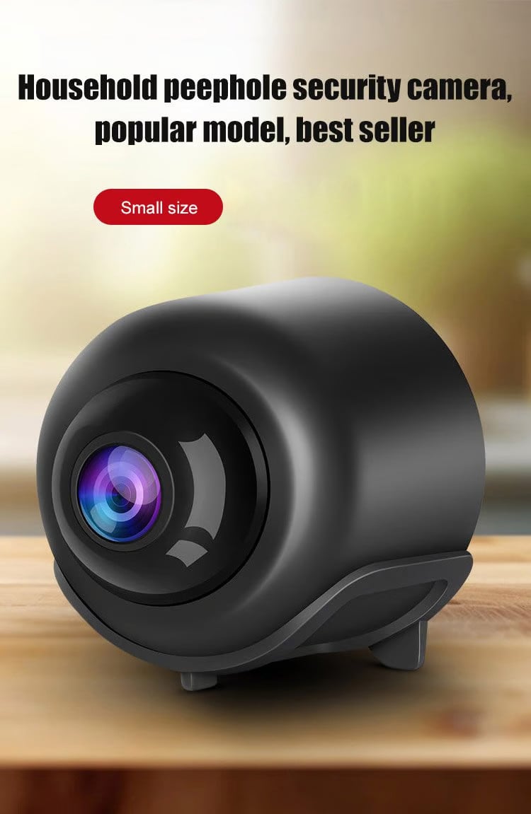 Cámara de Seguridad HD 1080p Espía: Protección Discreta para su Hogar