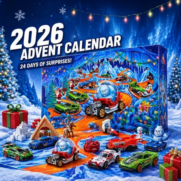 2026 Christmas car advent calendar