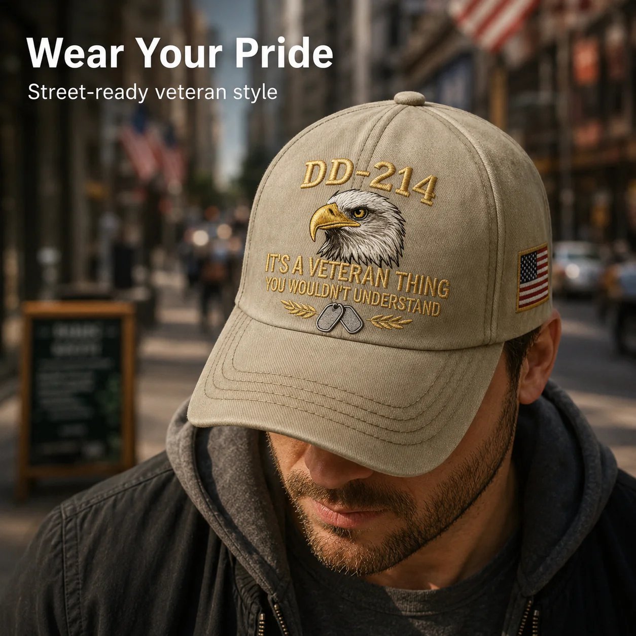 Everyday Veteran Hat Wear
