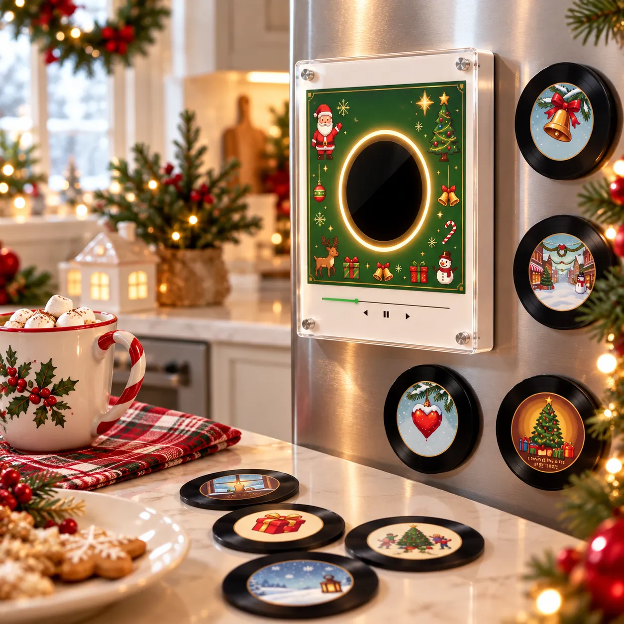 Christmas Vinyl Frame holiday decor Christmas Vinyl Frame holiday decor
