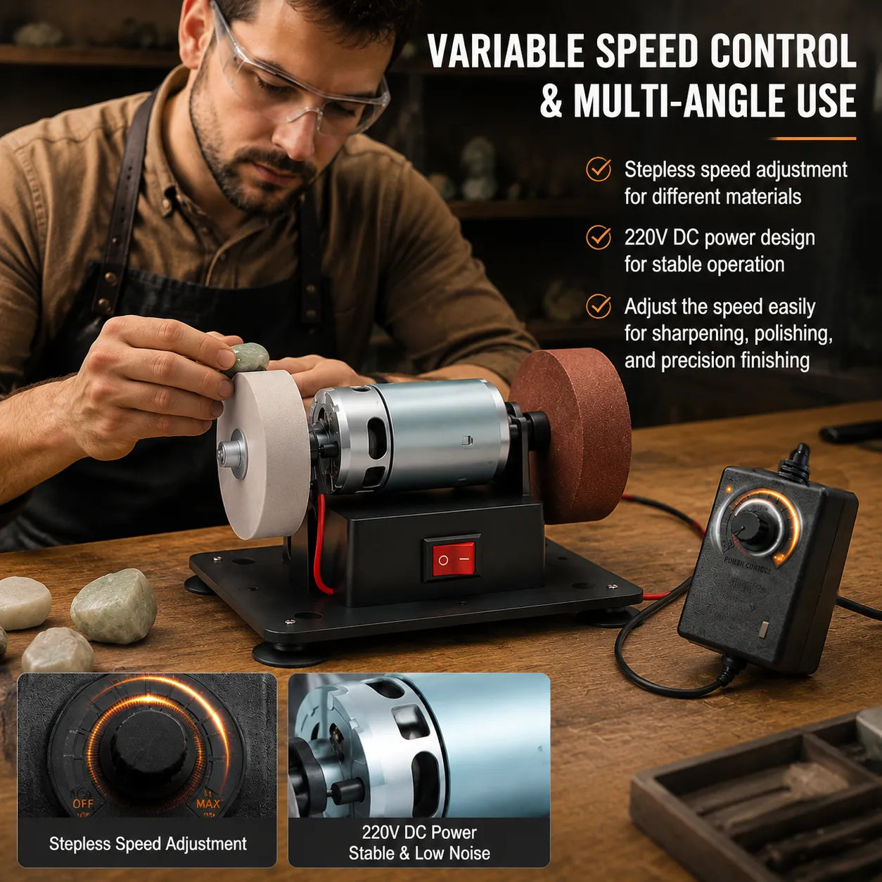 Variable speed control